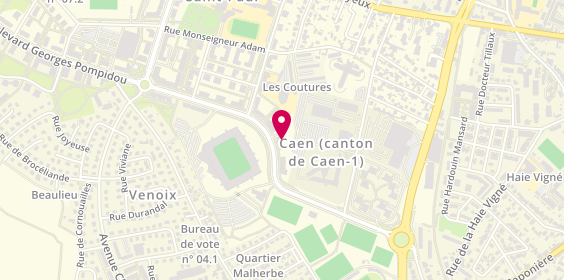 Plan de Bouygues Immobilier - espace de vente, 8 Boulevard Georges Pompidou, 14000 Caen