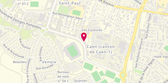 Plan de Jean Immobilier Caen Beaulieu, 10 Boulevard Georges Pompidou, 14000 Caen
