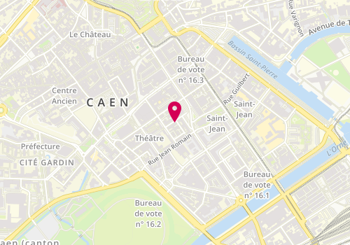 Plan de Gpe Immob Caennais Organis Reg Prof Im, 11 Carmélites, 14000 Caen