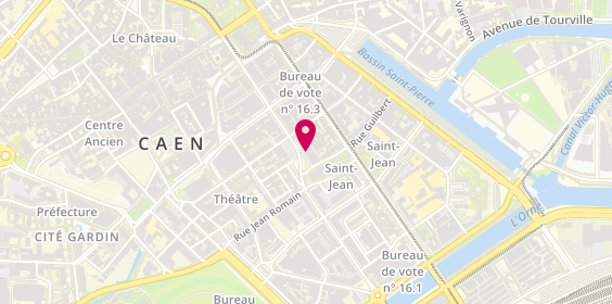 Plan de A F Immobilier, 91 Rue Saint-Jean, 14000 Caen