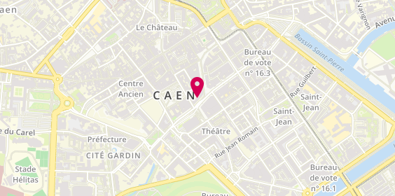 Plan de Le Strat Caen Immo, 122 Boulevard Maréchal Leclerc, 14000 Caen