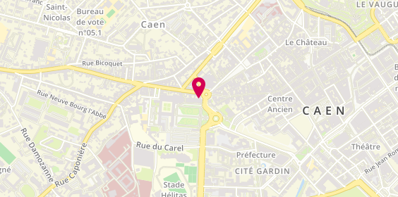 Plan de As Immobilier - Agence immobilière à Caen, 6 place Fontette, 14000 Caen