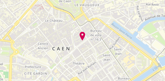 Plan de Agence Elmosnino, 82 Rue de Bernières, 14000 Caen