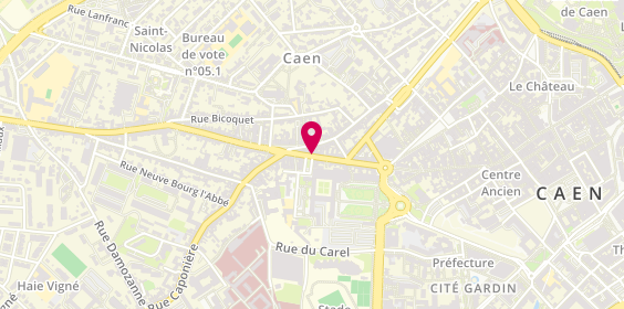 Plan de POZZO IMMOBILIER - Gestion Location - Caen, 36 Rue Guillaume le Conquérant, 14000 Caen