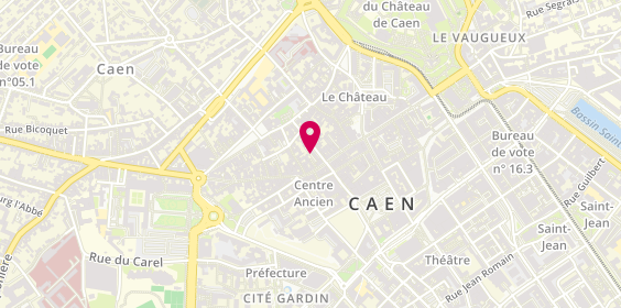 Plan de Cabinet Roger - Agence imobilière Caen - Achat - Location - Vente, 7 Rue Demolombe, 14000 Caen