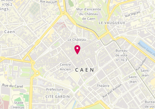 Plan de Uni - Agence immobilière à Caen, 83 Rue Saint-Pierre 3ème Étage, 14000 Caen