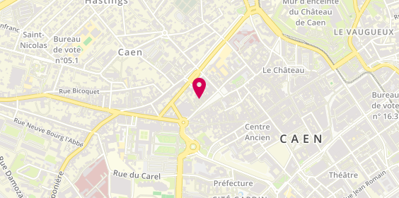 Plan de C. Barre Immobilier, 30 place Saint-Sauveur, 14000 Caen