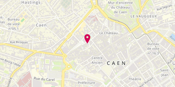 Plan de Cabinet Folliot, 41 Rue Saint-Sauveur, 14000 Caen