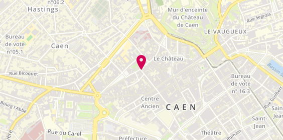 Plan de Square Habitat Credit Agricole, 23 Rue Saint-Sauveur, 14000 Caen