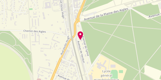 Plan de ICF Nord Est HLM, 1 avenue de Verdun, 60500 Chantilly