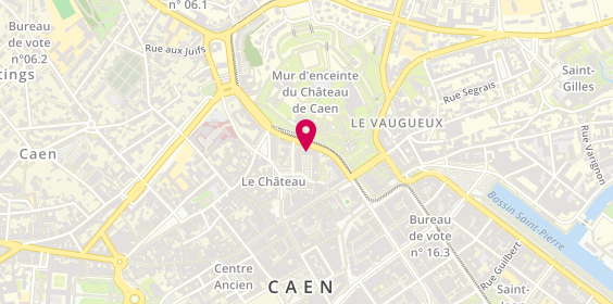 Plan de Agence Stéphane Blot Immobilier, 41 Rue de Geôle, 14000 Caen