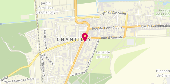 Plan de Marc Foujols - Chantilly, 5 avenue du Maréchal Joffre, 60500 Chantilly
