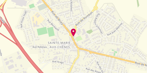 Plan de Bon'appart, 23 avenue Jean Jaurès, 57255 Sainte-Marie-aux-Chênes