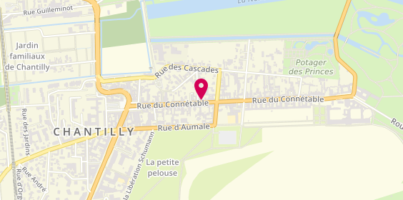 Plan de Pierret Immobilier - Administrateur de Biens, 106 Rue du Connétable, 60500 Chantilly