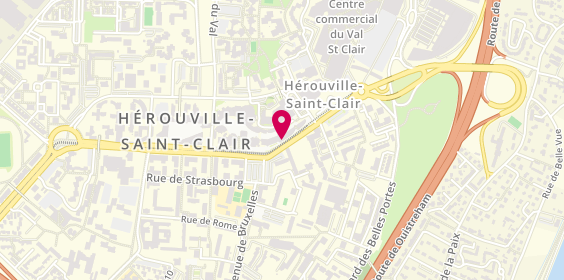Plan de Saint-Clair Immobilier, 11 avenue de la Grande Cavée, 14200 Hérouville-Saint-Clair