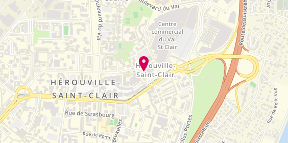 Plan de Avec l'Immobilier, Centre Commerciale
Place Saint Clair, 14200 Hérouville-Saint-Clair