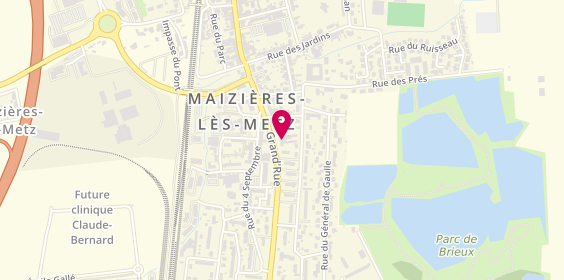 Plan de Adria Immobilier, 22 Grand Rue, 57280 Maizières-lès-Metz