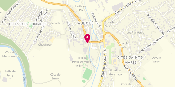 Plan de Atome Immobilier, 15 place Albert Lebrun, 54580 Auboué