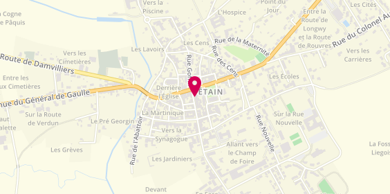 Plan de L'Immobilière Stainoise, 7 Rue de Metz, 55400 Étain