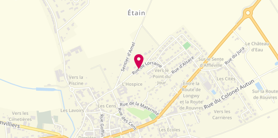 Plan de Arnold QUINTIN - SAFTI immobilier Étain, 4 Rue de Lorraine, 55400 Étain