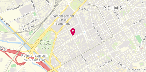 Plan de Les Clefs de l'Immobilier, 30 Rue Buirette, 51100 Reims