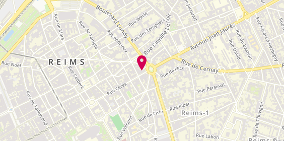 Plan de Direct promoteur, 67 Rue Cérès, 51100 Reims
