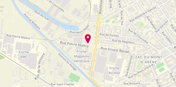 Plan de Db Transac, 4 Rue Pierre Maître, 51100 Reims