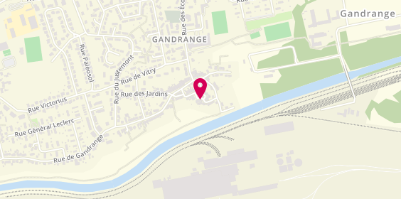 Plan de Loc et Vente Immo, 6 Rue de la Fontaine, 57175 Gandrange