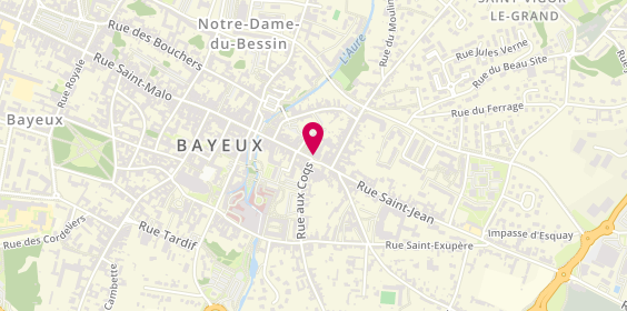 Plan de Rue du Particulier, 65 Rue Saint-Jean, 14400 Bayeux