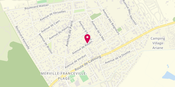 Plan de Indivision Duchatellier, 23 Avenue de Rouen, 14810 Merville-Franceville-Plage