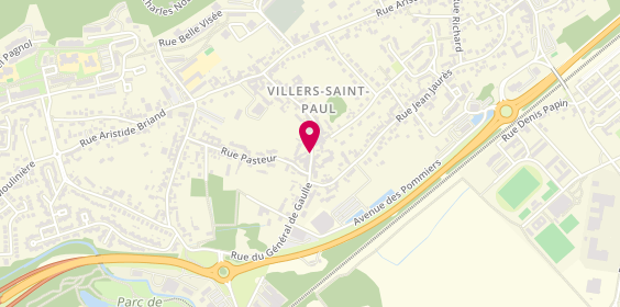 Plan de Fitz James Immobilier, 9 Rue Jules Uhry, 60870 Villers-Saint-Paul