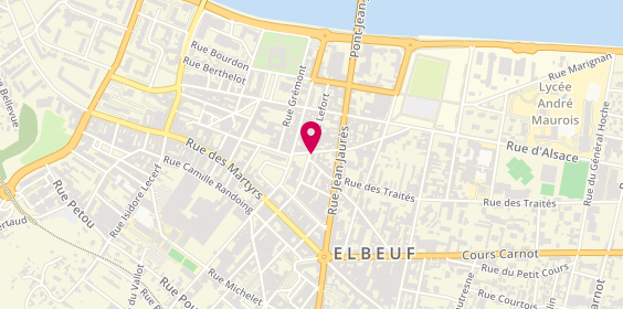 Plan de B. Immobilier, 10 Rue du Maréchal de Lattre de Tassigny, 76500 Elbeuf