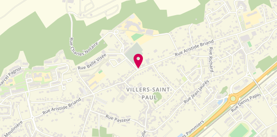 Plan de SAINT ELOI Immobilier, 63 Rue Aristide Briand, 60870 Villers-Saint-Paul