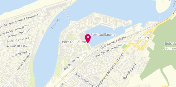 Plan de Agence du Port, Port Guillaume, Basse, 14160 Dives-sur-Mer