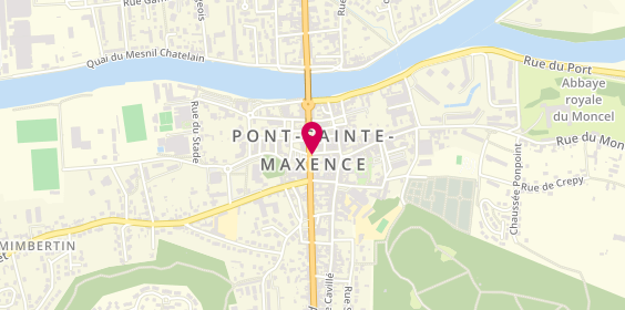 Plan de Agence Maupin, 15 Rue Georges Decroze, 60700 Pont-Sainte-Maxence