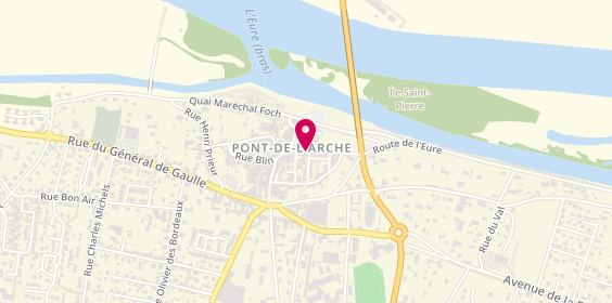 Plan de L'immobilière Normande, 11 Rue Jean Prieur, 27340 Pont-de-l'Arche