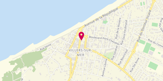 Plan de Agemarine Villers, 9 Rue du Maréchal Leclerc, 14640 Villers-sur-Mer