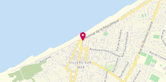 Plan de Agences d'Aujourd'Hui, 1 Rue Marechal Leclerc, 14640 Villers-sur-Mer