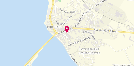 Plan de Agence du Donjon Portbail, 38 Rue Philippe Lebel, 50580 Port-Bail-sur-Mer