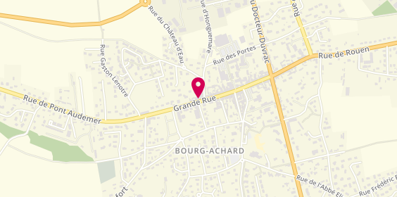 Plan de GUY HOQUET Normand'Immo, 340 Grande Rue, 27310 Bourg-Achard