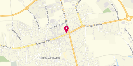 Plan de Agence immobilière BIAS Immobilier Bourg Achard, 26 Grande Rue, 27310 Bourg-Achard