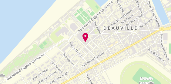 Plan de Agence immobilière Deauville – Espaces Atypiques, 19 Rue du Casino, 14800 Deauville