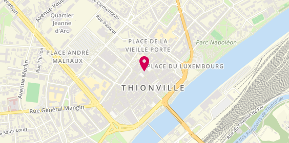 Plan de Cjmo, 31 Rue de l'Ancien Hôpital, 57100 Thionville