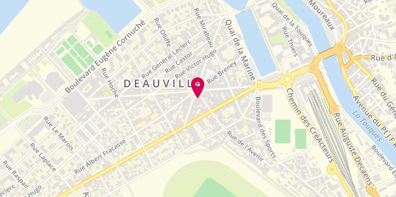 Plan de Année-Hoinville Immobilier Deauville - Agence Immobilière Deauville, 11 Pl. De Morny, 14800 Deauville