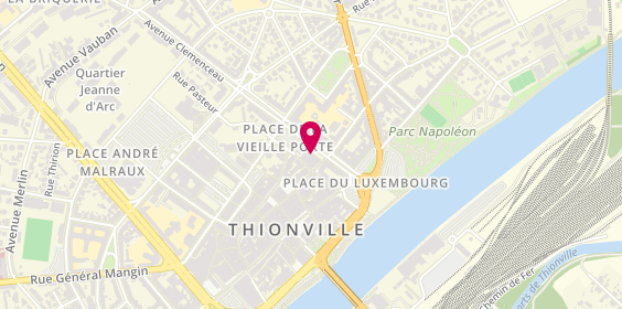 Plan de Loralux Immo, 32 avenue Clemenceau, 57100 Thionville