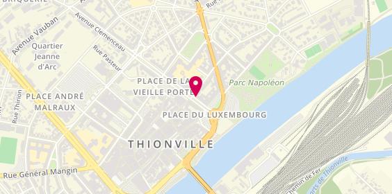 Plan de Clear LG Immo, 7 avenue Clemenceau, 57100 Thionville
