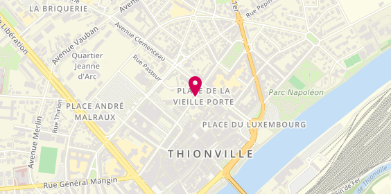 Plan de LT Immobilier, 10 Passage du Temple, 57100 Thionville