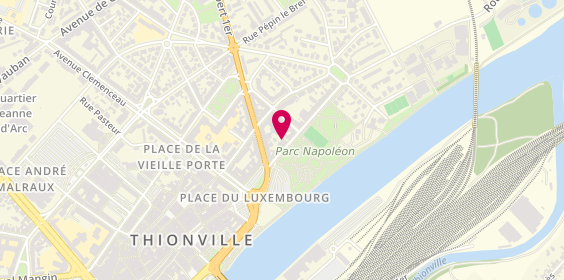 Plan de Immobilière Cordier Sàrl, 24 avenue Général de Gaulle, 57100 Thionville