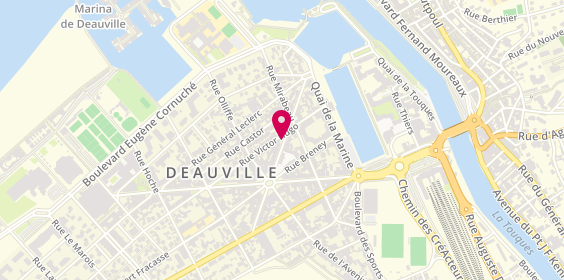Plan de Deauville Immobilier, 30 Rue Gambetta, 14800 Deauville