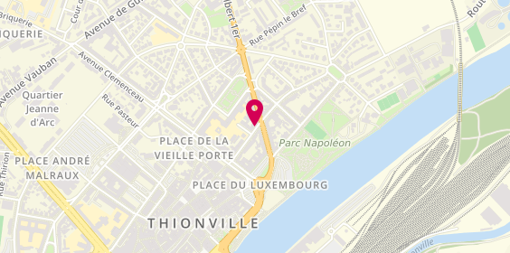 Plan de Leonard Immobilier - Cabinet Benedic, 18 Rue de Villars, 57100 Thionville